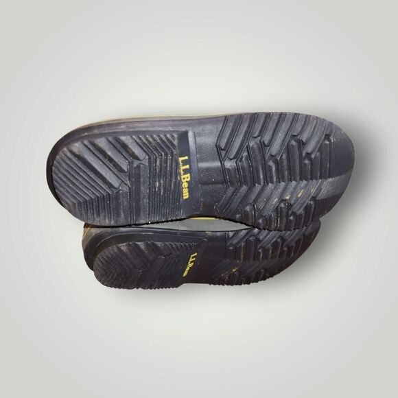 L.L.Bean Kids Winter Snow Boot Suede Rubber Size 6 - Picture 13 of 13